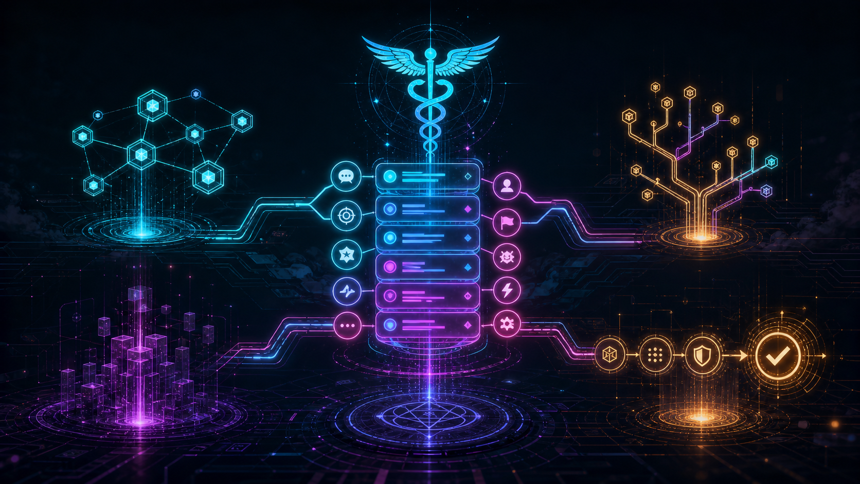 Telegram Became the Ops Console — ChatGPT Codex generated cyberpunk editorial illustration