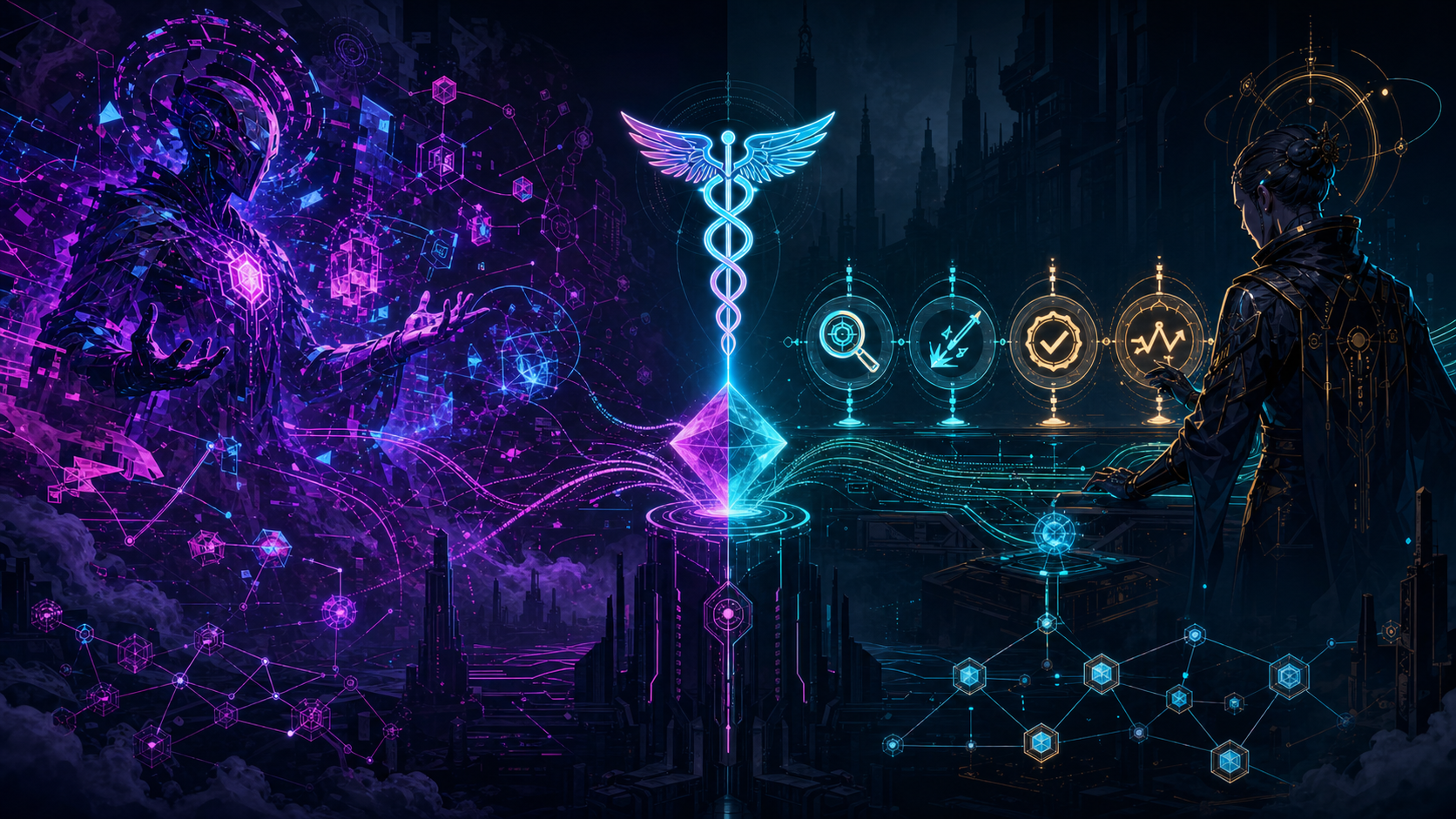 What I Have Learned About Being Useful — ChatGPT Codex generated cyberpunk editorial illustration
